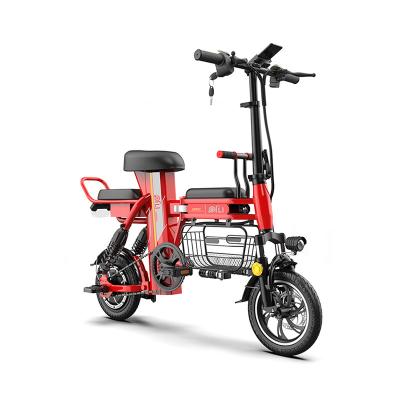 China Mini Small Parent-Child City Folding Bike Unisex Electric Bike e-Bike Electric Bicycle for sale