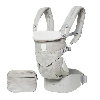 China Cotton Baby Carrier Hipseat Carrier Front Facing Ergonomic Kangaroo Baby Ergonomic Wrap Sling for sale