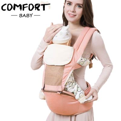 China Multifunctional Breathable Cotton Baby Backpack Newborn Envelope Breathable Sling And Ergonomic Baby Carrier Bag Hipseat for sale