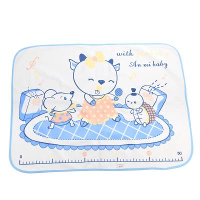 China Wholesale Newborn Baby Breathable Foldable Foldable Diaper Soft Printed Changing Pads for sale