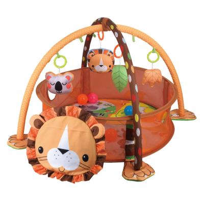 China Educational Multi-Function Fence Play Ball Ocean Baby Frame Fitness Toy Baby Crawling Blanket for sale