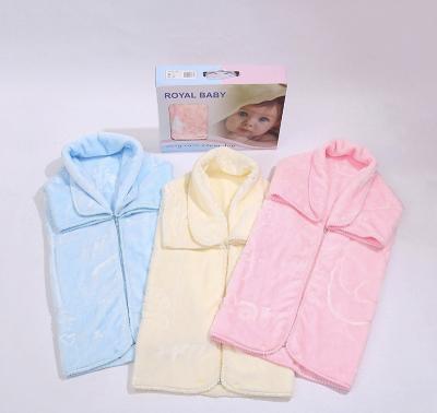 China New portable super soft warm blanket for the baby in autumn and winter for sale