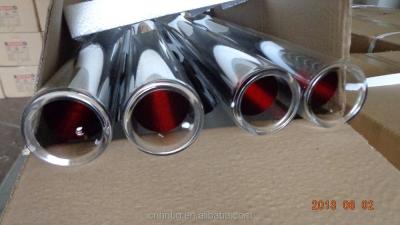 China Water Heater High Quality 58mm*1800mm Three Target Solar Glass Tube (Manufacturer) for sale