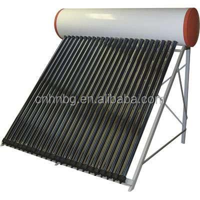 China stainless steel heat pipe pressurized solar water heater price from jiaxing for sale