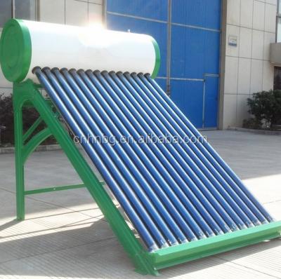 China Stainless Steel LOW PRICE Non-Pressurized Compact Solar Water Heater (Galvanized Steel) for sale