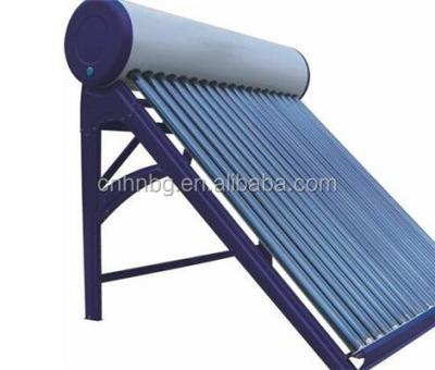 China Good Price Stainless Steel Non Pressure Compact Vacuum Glass Tubes Solar Water Heater for sale