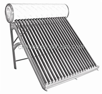 China Assisant Non Tankless Stainless Steel Pressure Solar Water Heater (150L) for sale