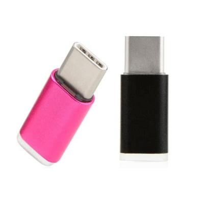 China For Mobile Phone USB Type C Male To Micro USB Female Adapter for sale