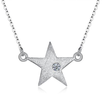 China CLASSIC Wholesale Star Necklace 925 Silver Pendant Jewelry With Good Price for sale