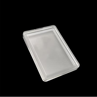 China Bullion Holder 46x30x3mm  1OZ BAR BOX Acrylic INGOT BOX Transparent Clear Direct Fit High Caps For 1oz Silver for sale