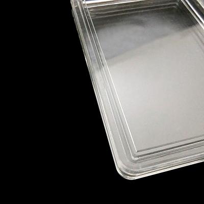 China Bullion Holder 46x30x3mm Customized 1OZ Acrylic INGOT BOX Transparent Clear Direct Fit High Caps For 1oz Silver for sale