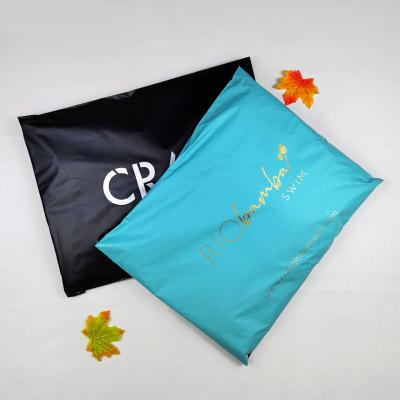 China Matte black poly mailer poly mailer strong adhesive poly mailing bag custom multicolor polymailers for clothes for sale