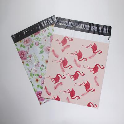 China Strong Adhesive Self Adhesive Custom Pink Mailing Mailing Envelope Poly Ups Mail Plastic Courier Mailing Bags for sale