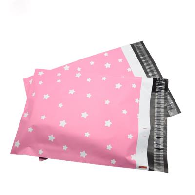 China Branded 11x14 12x15.5 poly mailers envelopes strong adhesive wholesale pink paper bag plastic bag for clothes for sale