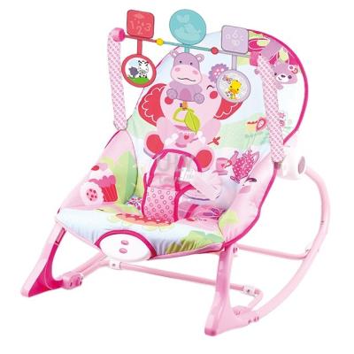 China Modern Baby Only Cotton Fine Pink Iron Quality Baby Electric Rocking Chair for sale