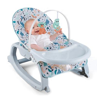 China Modern 2 in 1 Baby Rocker Bouncer Baby Rocker Baby Rocker Chair with Music and Vibration for sale