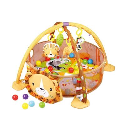 China Toy Promotional Various Durable Cotton Baby Soft Flooring Durable Using Brown Changing Mat Crawling for sale