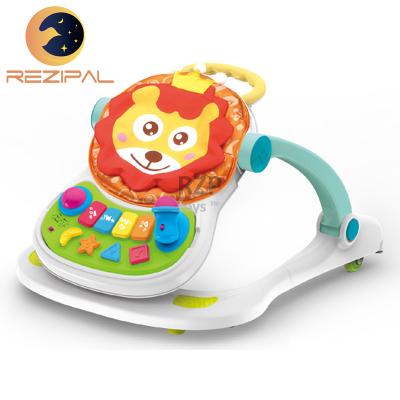 China Dining Chair Lion Baby Walker Multifunctional Stroller Fold Dining Chairs Baby Rotating Baby Walker for sale