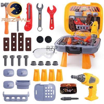 China 2022 MODEL TOY Luggage Tool Kit Toy Boys Kids Toy Pretend Play Screw Toys Set Children for sale