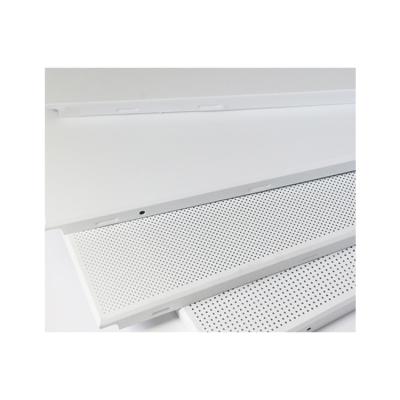 China Artistic Professional Manufacturing 600x600 Square White Silver Gray Film Aluminum Gusset Plate Ceiling for sale