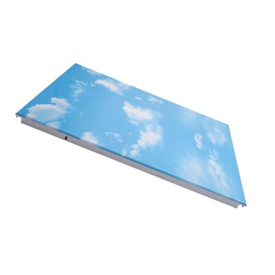 China Artistic Ceilings High Temperature Resistant Moq 200 Square Meters Aluminum Metal Ceiling Tiles 600X600 for sale