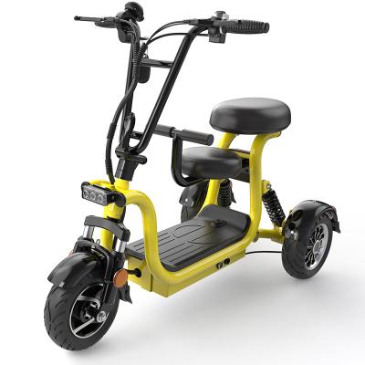 China Wholesale 48V 3 Wheel Unisex Electric Scooters 8A Electric Tricycle for sale