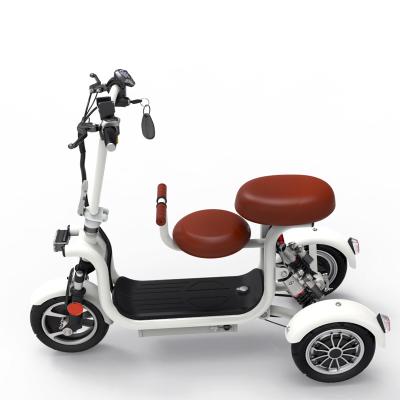 China Unisex Electric Scooter 400w Three Wheels Cheap Folding Electric Scooter For Adults for sale