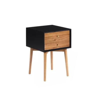 China Modern Simple Design Nightstand Modern Night Side Bedside Table With Drawer Storage for sale