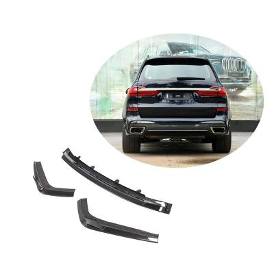 China Hot Selling ABS Carbon Fiber X7 G07 Rear Bumper Diffuser For BMW X7 M-SPORT 4-Door 2019-2023 for sale