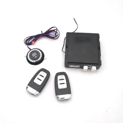 China Other New Car Alarm System Remote Push Button Start Engine Start /password Entry For Vehicle RFID PKE Smart Car Alarm for sale