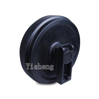 China R360 R450 R480 machinery repair shops excavator undercarriage parts idle roller for excavating idler guide front wheel for sale