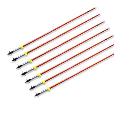 China Archery Bow Hunting Wholesale 8mm Solid Fiberglass Archery Archery Arrows Head Head For Shooting Fish for sale