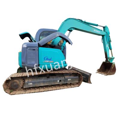 Chine 6T distributeur d'équipements lourds d'occasion hydraulique Kobelco 70 SR Excavateur 4 cylindres à vendre