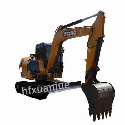 Chine XCMG XE60 6 tonnes de machines de construction d'occasion Excavatrice de deuxième main 6000KG à vendre