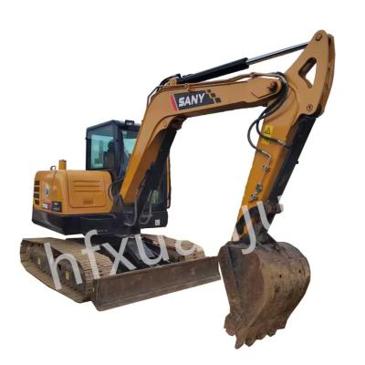 Chine Système hydraulique de mini-excavatrice utilisée Sany 60C pour le déplacement de la terre à vendre