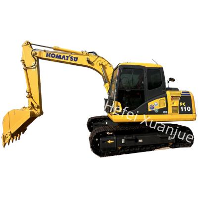 China Used Komatsu PC110 Construction Excavator Efficient Maximum Main Pump Flow for sale