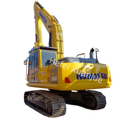 China Operating Efficient Used Komatsu PC200 Excavator Backhoe Bucket Type for sale