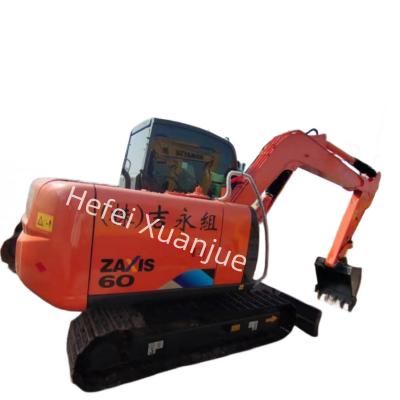 Chine Poids de fonctionnement 5,85 tonnes ZX60 Mecanisme d'excavatrice Hitachi d'occasion avec réservoir d'huile hydraulique de 95 l à vendre