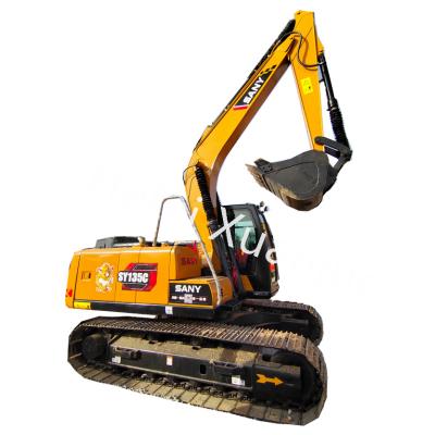 China Crawler Used Sany Excavator Travel Speed 5.5 / 3.5 Km/H Maximum Digging Radius 8209mm for sale