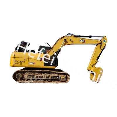 China C4.4 Engine Model Used Caterpillar Excavators With 9300mm Digging Radius for sale