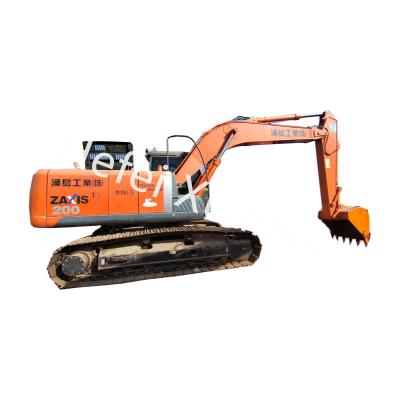 Chine EX200-5 Excavateur Hitachi d'occasion Excavateur à rouleaux d'occasion pour la construction à vendre