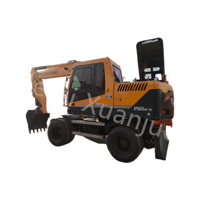 Chine Profondeur maximale de creusement 4850 mm Excavateur Hyundai en état d'usage à vendre