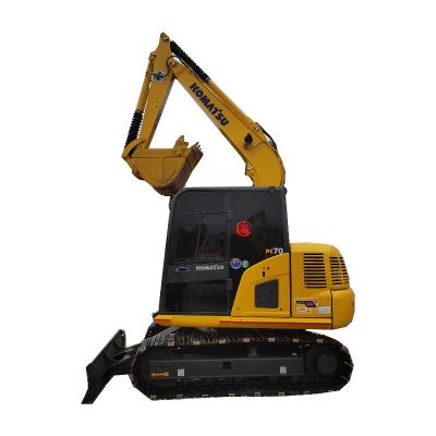 Chine Excavateur de construction PC70-8 Komatsu utilisé avec hauteur maximale de creusement 7150 mm à vendre