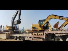 Packing of used excavators