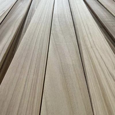 China Eco-friendly Paulownia muzhiyuan wood chamfer strips for building constructions for sale