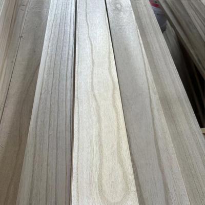 China Eco - Friendly Paulownia Wood Batten Timber Pine Triangle Chamfer Strips for sale