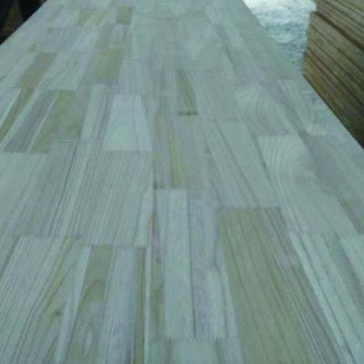 China 100% Natural Eco-Friendly Paulownia Wood Finger Board Board Common Timber for sale