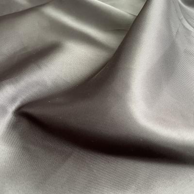 China 100% Polyester Anti-Static Recycle Pongee 2/2 Twill Fabric Used For Bag And Garment for sale