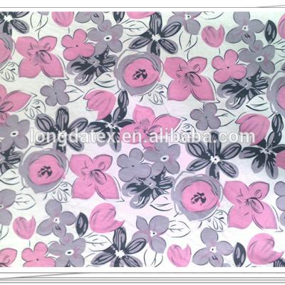 China Beautiful soft lightweight 100% polyester printed silk chiffon fabric china suppliers for sale