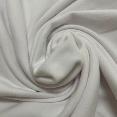 China Polyester Spandex Shrink-Resistant High Stretch Double Face Brushed Velvet Fabric Wholesale for sale